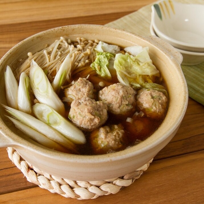 鶏団子鍋 / Chicken ball Pot